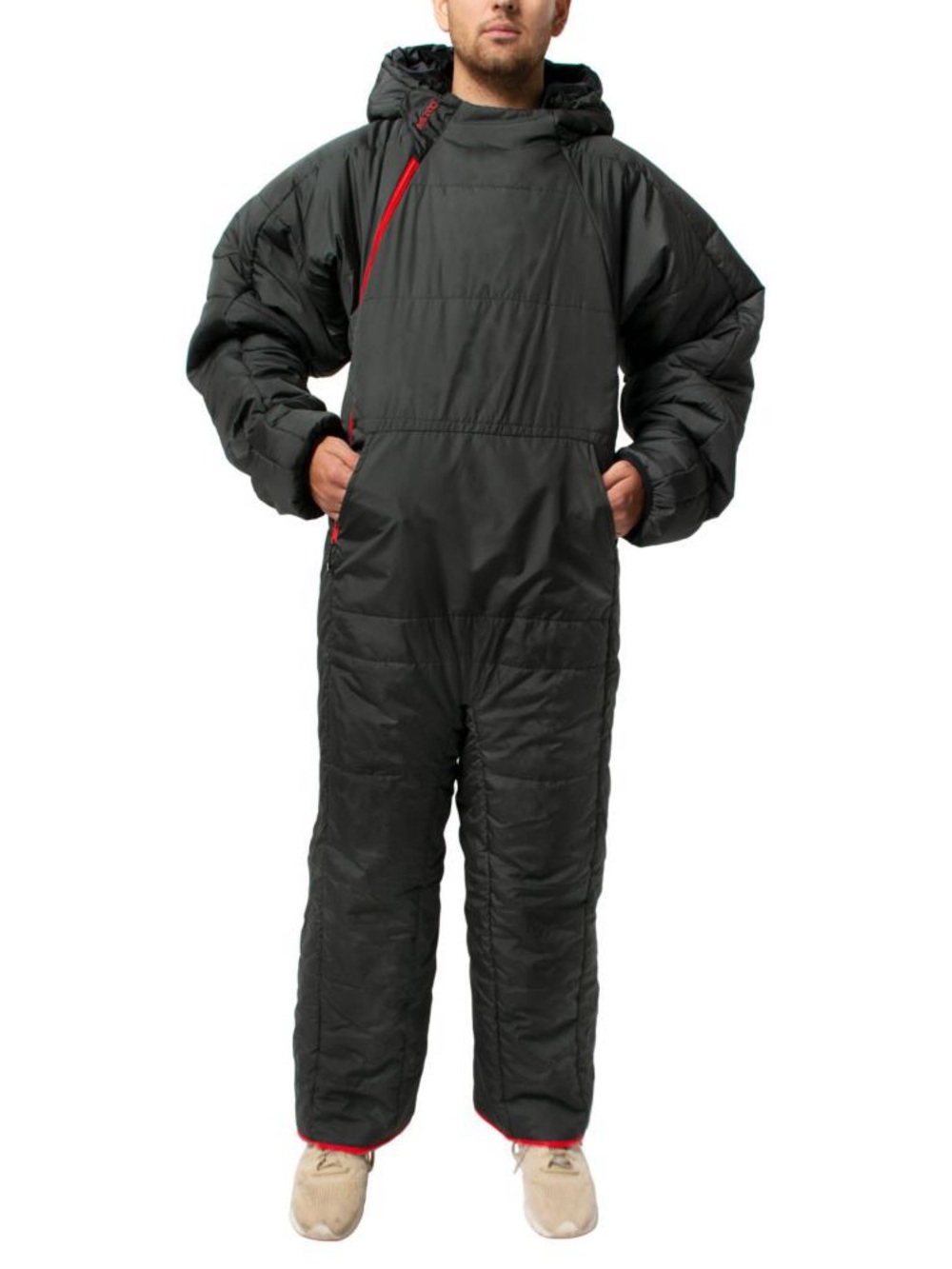 Selk’ Bag Lite 6g Wearable Sleeping Bag Grey Fiery Large